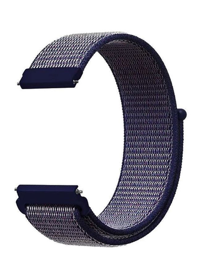 Bison Nylon Replacement Band For Huawei Gt2/Gt Midnight Blue - Image 1