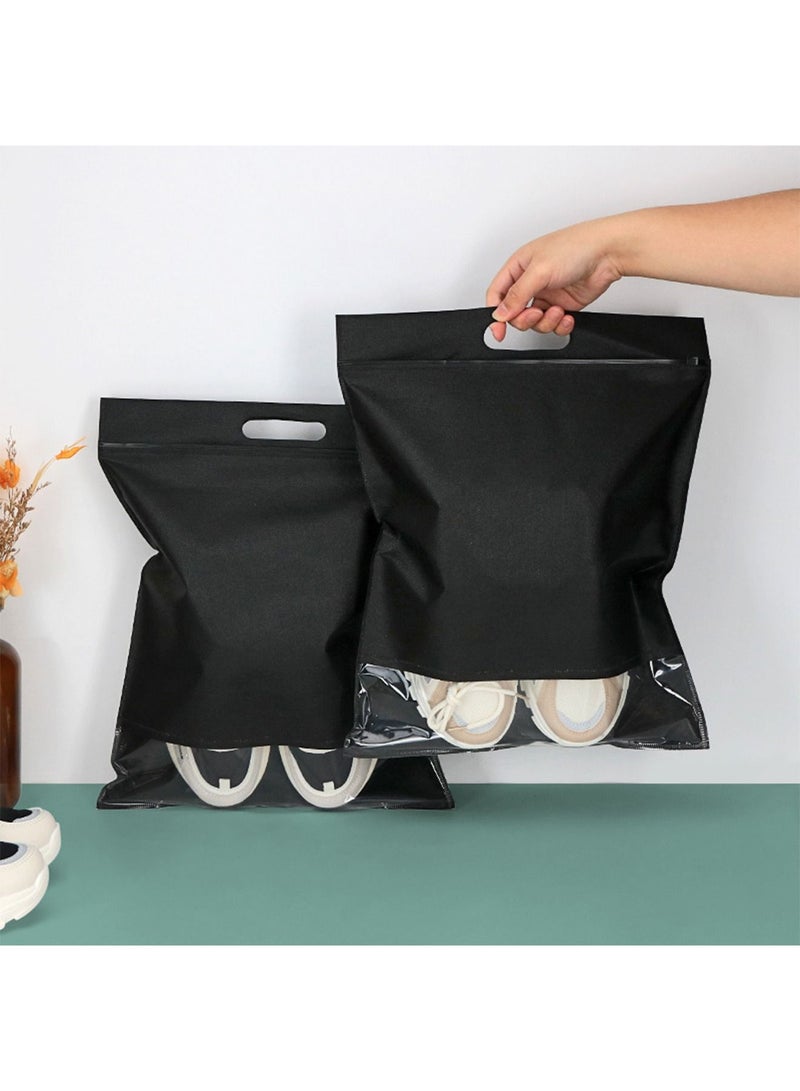 5 Pcs Large Travel Dust Proof Clothes Storage Shoe Bag, Waterproof High-Heeled Shoes Handbag Trainers SportShoe Bags Gym Shoe Pouch Organizer for Men and Women 40*50cm  - Image 4