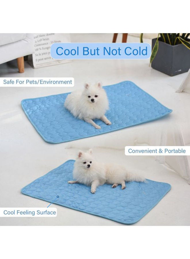 NIBEMINENT Square Shaped Summer Cooling Mat Blue 20x4x15cm - Image 5