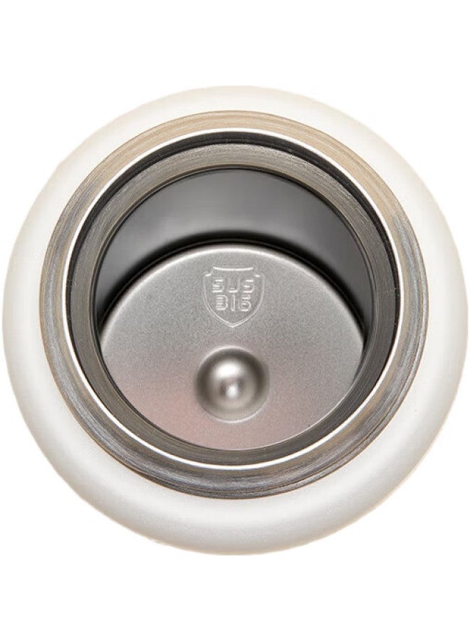 Snoopy Insulated Mug With Pop-Up Lid, 316 Stainless Steel Large Capacity Portable Student Water Bottle, Tea Cup, Car Cup For Men And Women, Blue - Image 3