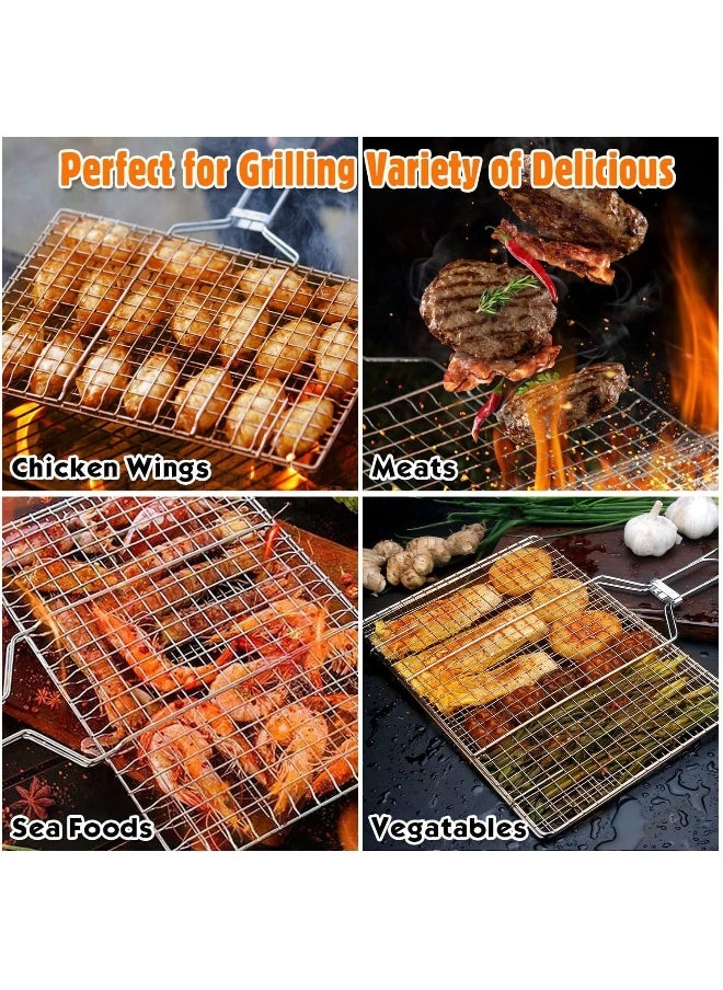 GO2CAMPS GO2CAMPS Barbeque Grill with Net Wooden Handle, 05 Size  - Image 4