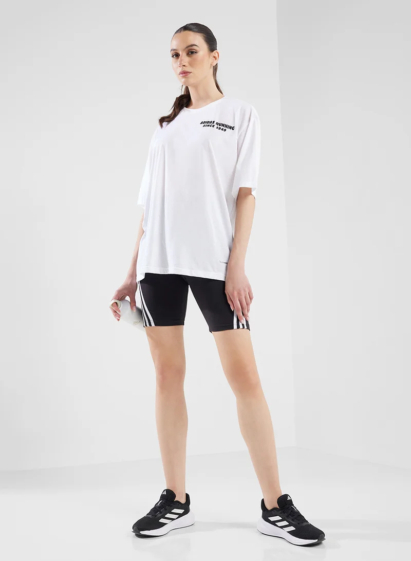 Adidas Running Tacos Later Graphic T-Shirt