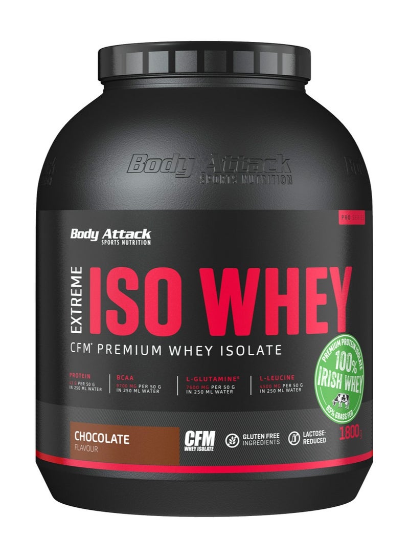 Body Attack Extreme Iso Whey 1.8Kg Chocolate