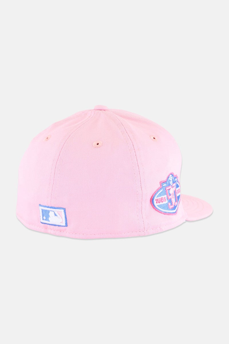 New Era x MLB Men San Diego Padres Fitted Cap, Pink - Image 2