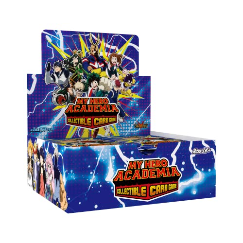 Jasco Games My Hero Academia Collectible Card Game Series 1 Unlimited | 240-card 24-Pack Booster Display | Trading Cards for Adults and Teens | Ages 14+ | 2 Players | Avg. Playtime 45+ Mins | Made - Image 4