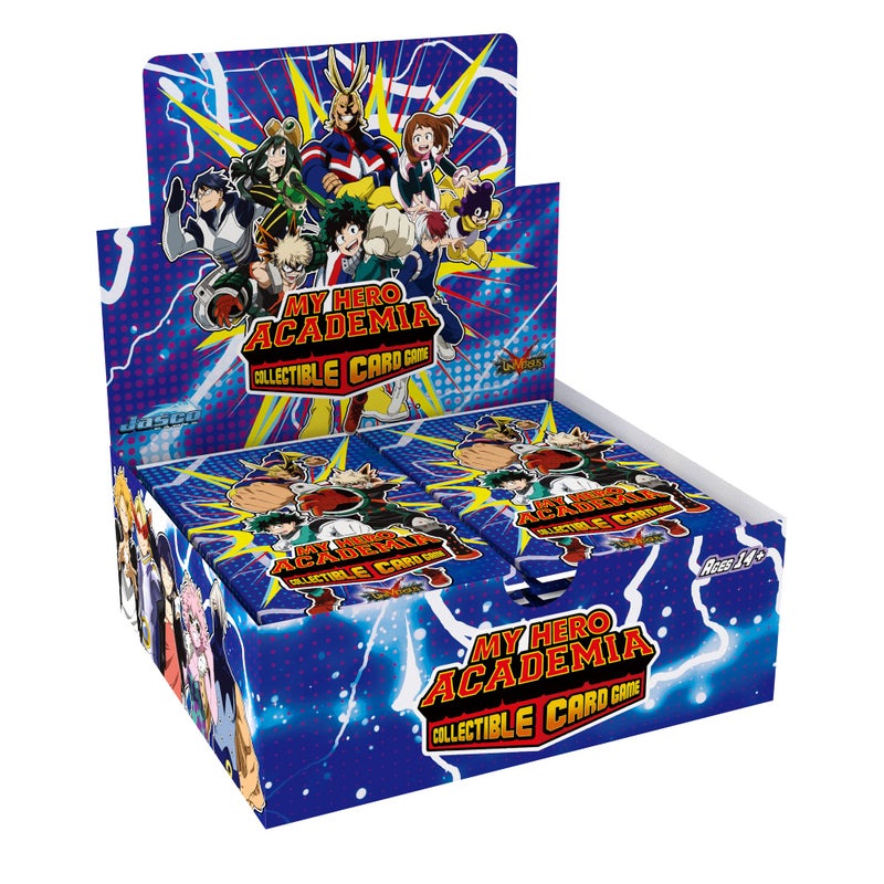 Jasco Games My Hero Academia Collectible Card Game Series 1 Unlimited | 240-card 24-Pack Booster Display | Trading Cards for Adults and Teens | Ages 14+ | 2 Players | Avg. Playtime 45+ Mins | Made - Image 1
