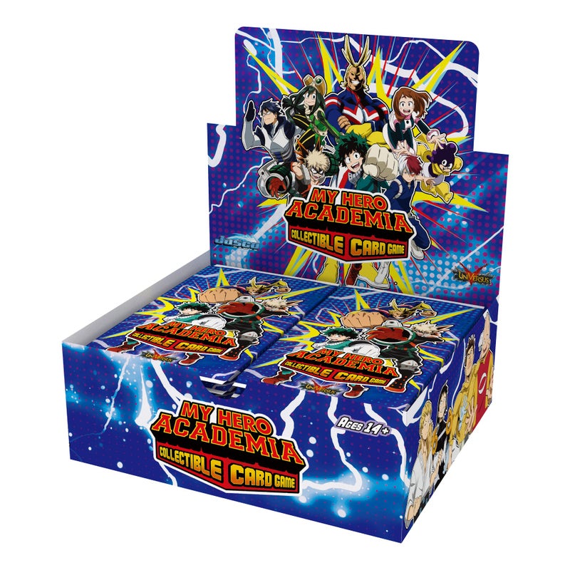 Jasco Games My Hero Academia Collectible Card Game Series 1 Unlimited | 240-card 24-Pack Booster Display | Trading Cards for Adults and Teens | Ages 14+ | 2 Players | Avg. Playtime 45+ Mins | Made - Image 2