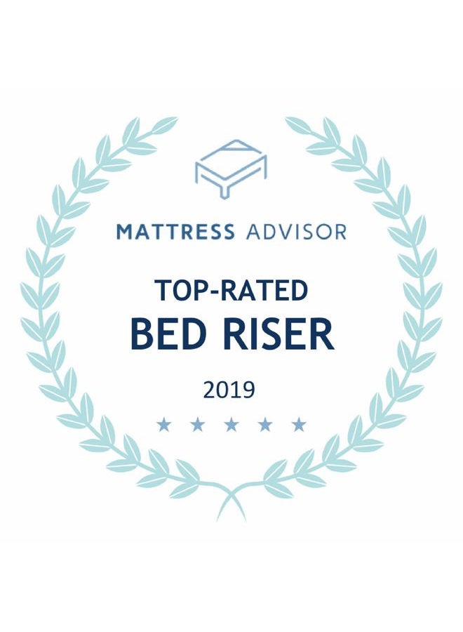 Whitmor Bed Risers - Black (Set of 4) - Image 2