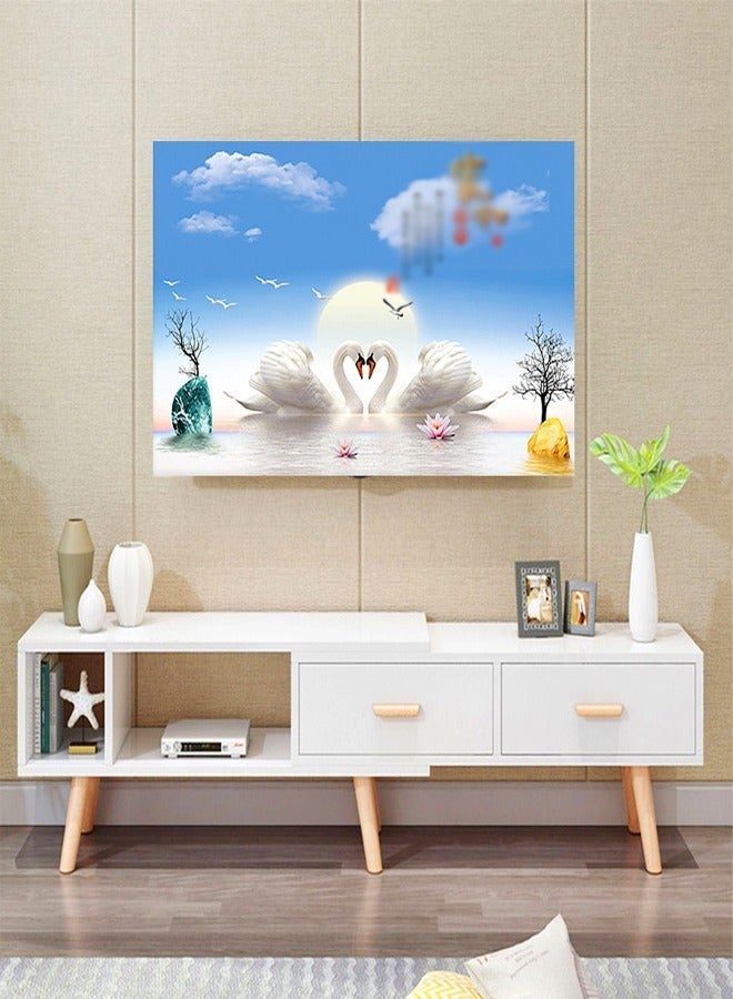 fashionhome تصميم حديث متطور وبسيط قابل للسحب بطول خزانة التلفزيون وأدراج تخزين رف المنزل وخزانة الأرضية الصغيرة وغرفة النوم وطاولة الشمال 15 مم أثاث خشبي سميك 198 × 30 × 40 سم - Image 5