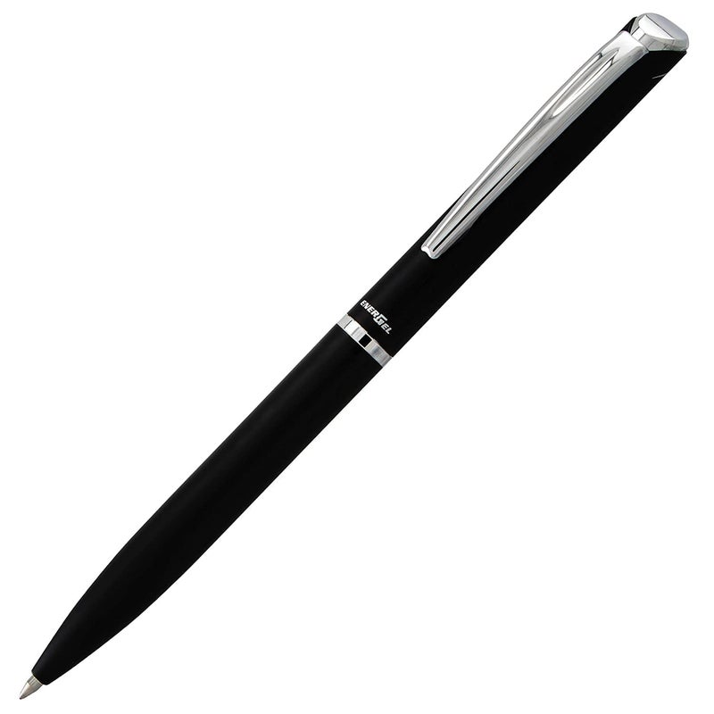 Pentel قلم جل بنتل إنرجل ستايل، (0.7 مم) خط متوسط، أسود - BL2007AABX - Image 1