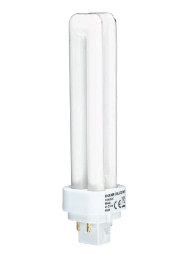OSRAM Osram 26w Warm White 4pin G24q-3 830 Dulux D/E Energy Saving Compact Fluorescent - Pack of 10 - Image 2