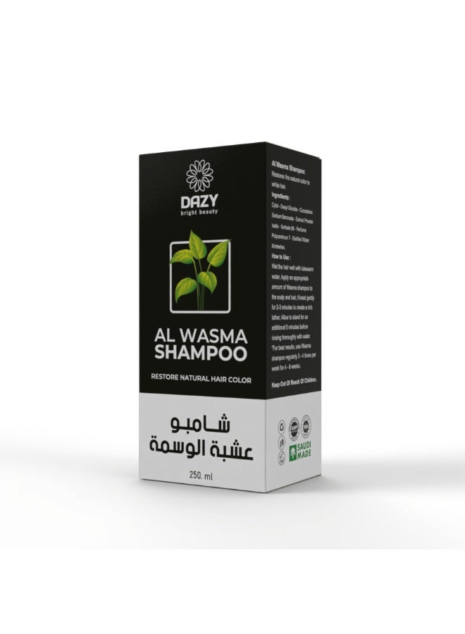 دازي شامبو دازي وسمة 250 مل للعناية بمظهر لون الشعر الداكن - Image 1