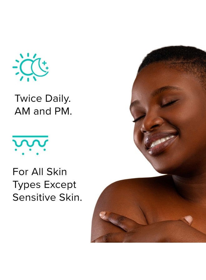 ClarityRx Cleanse As Needed 10% Glycolic Acid Exfoliating Face Wash, Natural Plant-Based Brightening Facial Cleanser for Smooth, Glowing Skin (4 fl oz) - Image 4