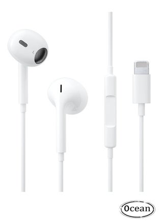 Lateral In-Ear Wired Headphone for iPhone, Apple EarPods with Lightning Connector, Built-in Microphone & Volume Control, No Need Bluetooth Compatible with iPhone14/13/12/SE/11/XR/XS/X/8/7, White - pzsku/ZBC50EEC85E8067984040Z/45/_/1731051356/3ab2cd9d-418e-4b98-815b-78d5f0f3b3d2