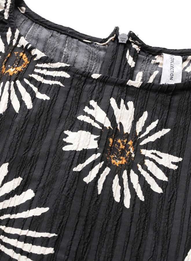 Rue Collection فستان ماكسي A-Line بطبعة زهور للنساء - Image 2