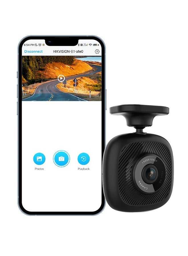 Hivision 1080p Car WiFi Dash Cam Camera with HD Emergency Recording and Advanced Night Vision - Image 1