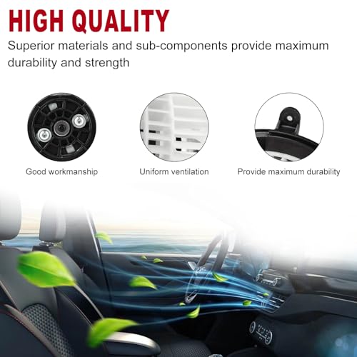 TOPAZ HVAC Blower Motor Assembly w/Fan Cage Replacement for Mercedes Benz CLS500 CLS55 AMG CLS63 AMG E63 AMG E320 E350 E500 E55 AMG Replaces # 2118300908 2118300408 - Image 3