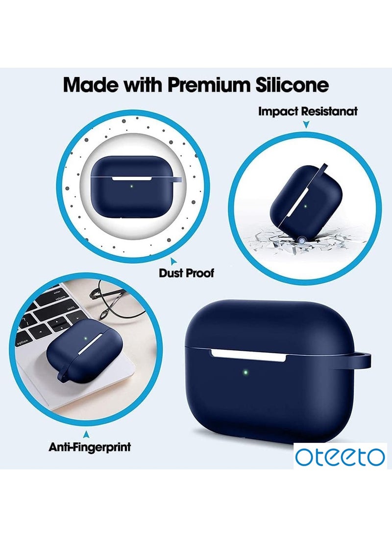 Oteeto Oteeto AC04 Full Protection Silicone Earpod Case Designed For Aipods 3 Blue  - Image 5