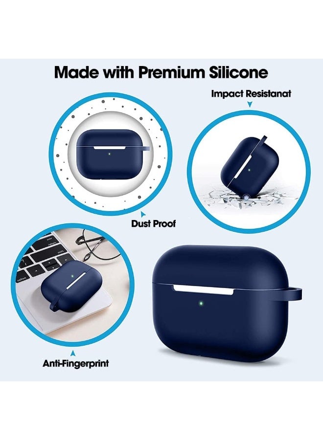 Lacoz AC04 Full Protection Silicone Earpod Case Designed For Aipods 3 Blue - Image 4