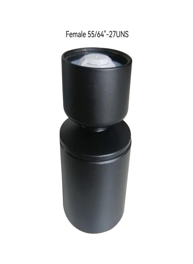 BOARNE Rotating Faucet Aerator Extender,Nozzle Faucet Adapters, Universal Splash Filter Kitchen Tap Extension, Kitchen and Bathroom Sink Faucet Replacement (Matte Black) - Image 3