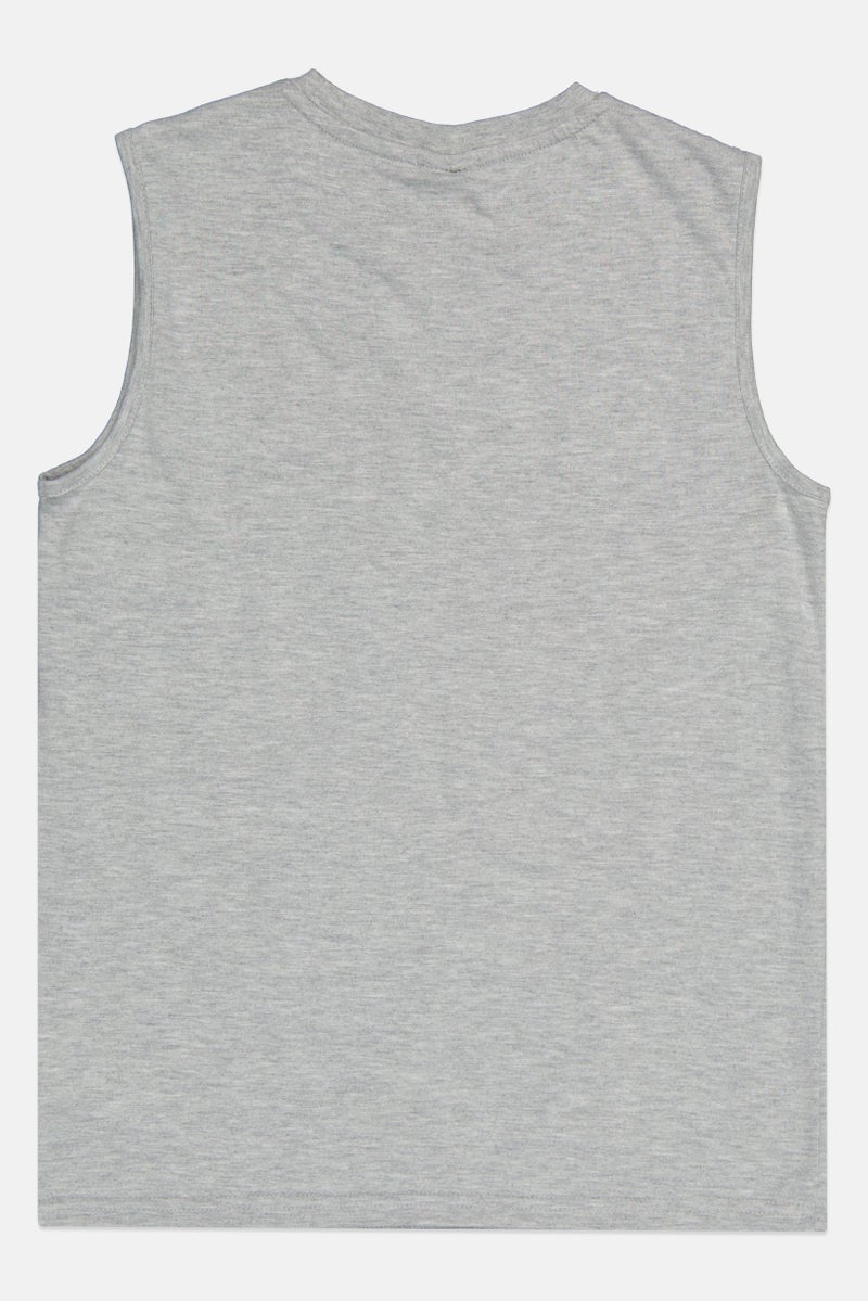 PUMA تي شيرت وسروال قصير 3 قطع للأطفال الأولاد بشعار العلامة التجارية، متعدد الألوان - Image 5