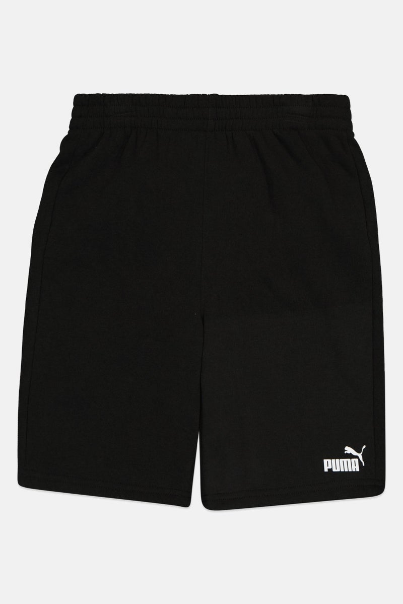 PUMA تي شيرت وسروال قصير 3 قطع للأطفال الأولاد بشعار العلامة التجارية، متعدد الألوان - Image 3