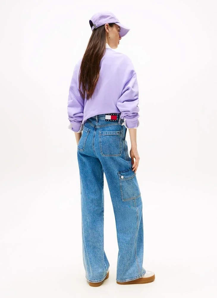 تومي جينز Casual Wide Leg Jeans