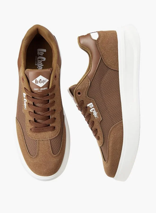 Lee Cooper Men Ortholite Lace-Up Sneakers