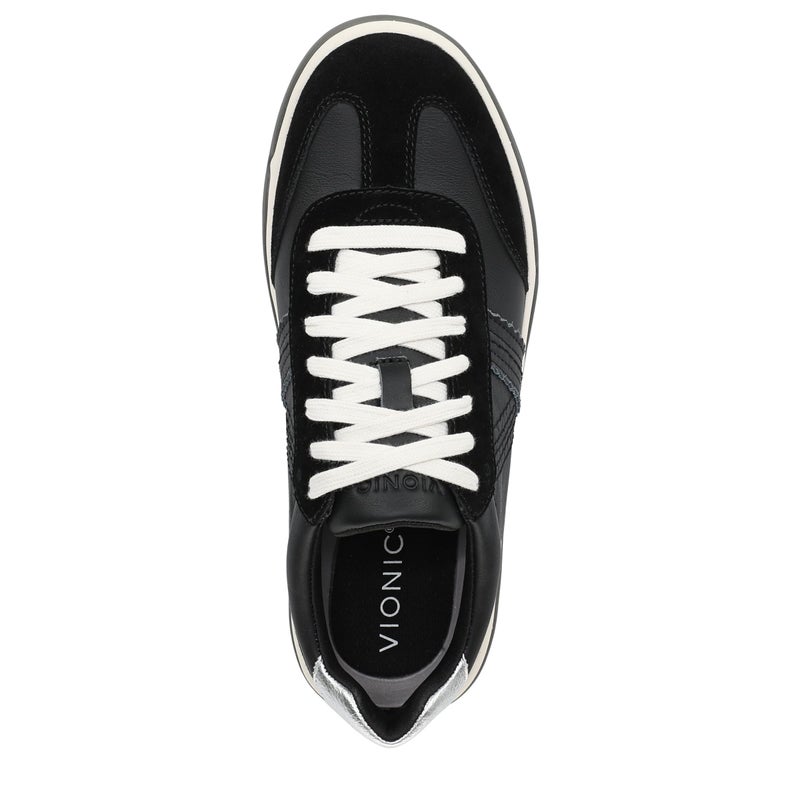 Vionic Women's City Walk Sneaker Black Leather 8 M - Image 5