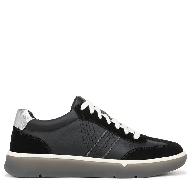 Vionic Women's City Walk Sneaker Black Leather 8 M - Image 3