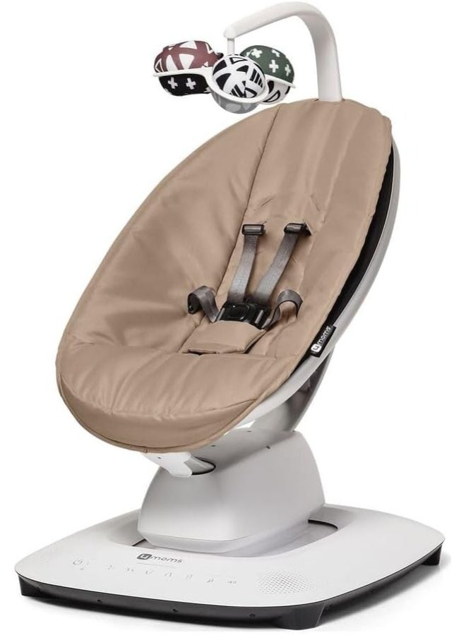 4moms MamaRoo Multi-Motion Baby Swing, Bluetooth Enabled with 5 Unique Motions, Sandstone - Image 1