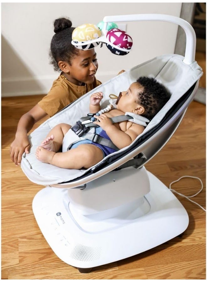 4moms MamaRoo Multi-Motion Baby Swing, Bluetooth Enabled with 5 Unique Motions, Sandstone - Image 4