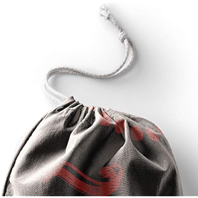 rayihni ESAECCB100174 Ultra Lightweight and Comfortable Drawstring Cloth Bag 12 cm x 15 cm Size - Image 2