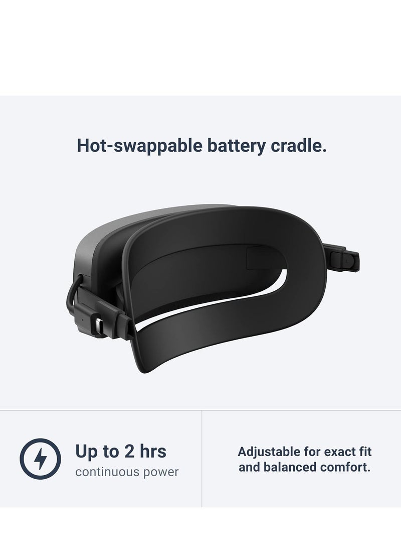 سماعة الواقع الافتراضي HTC Vive XR Elite + وحدات التحكم – تجربة واقع افتراضي غامرة، شاشة عالية الدقة، تتبع دقيق، ملاءمة مريحة، متوافقة مع عدة منصات - Image 3