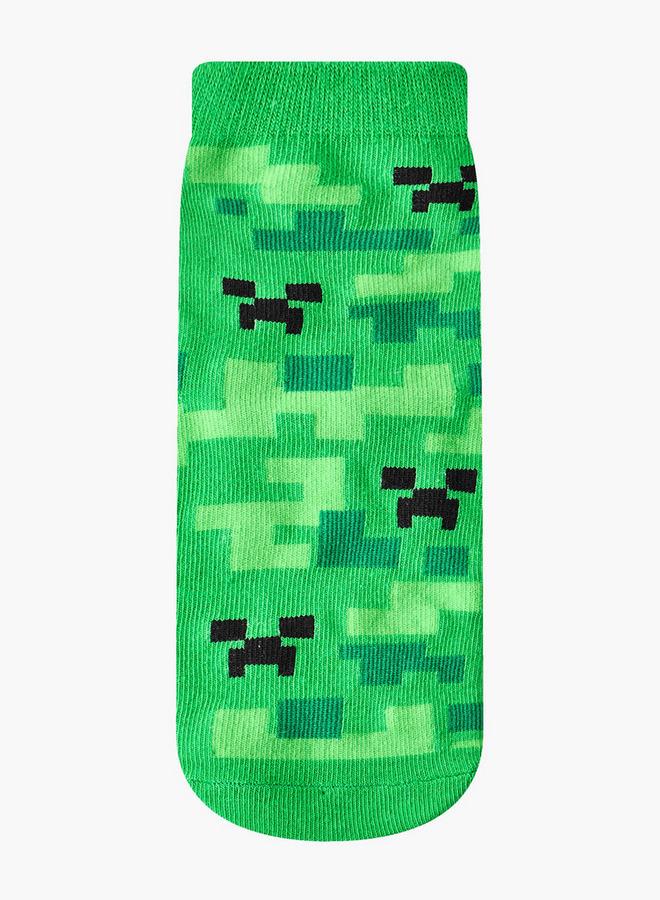 MINECRAFT Pack Of 3 - Boys Socks With Print - Image 2