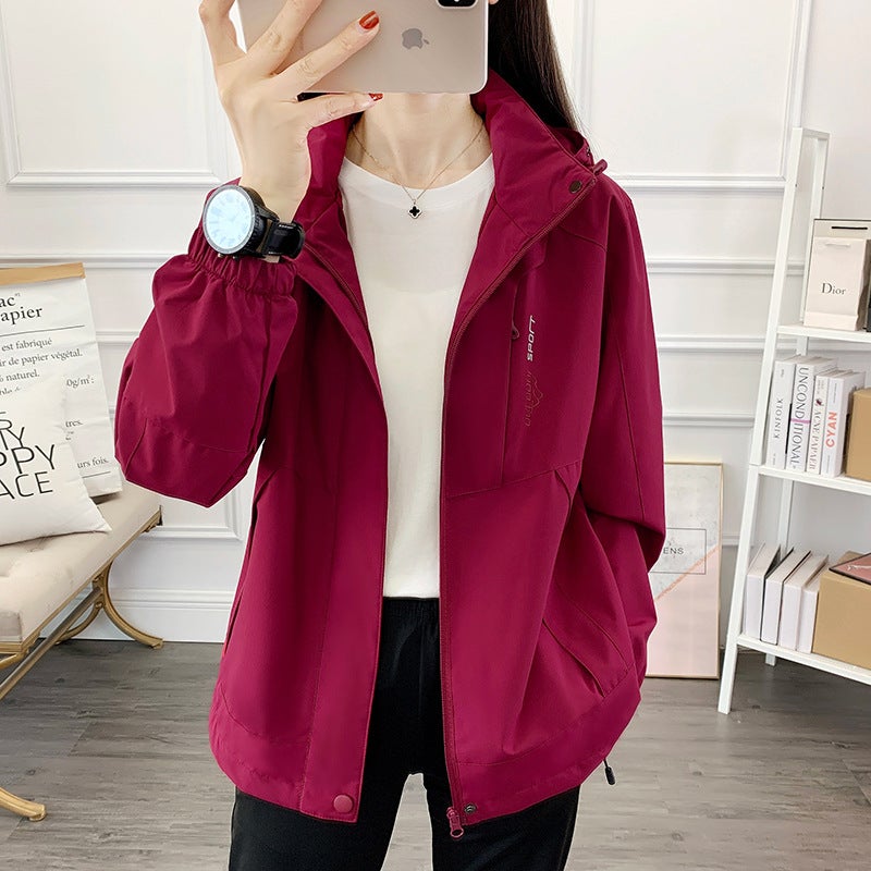 New Outdoor Jackets For Men And Women, Couple Jackets, Removable Hood, Waterproof And Anti - Image 3