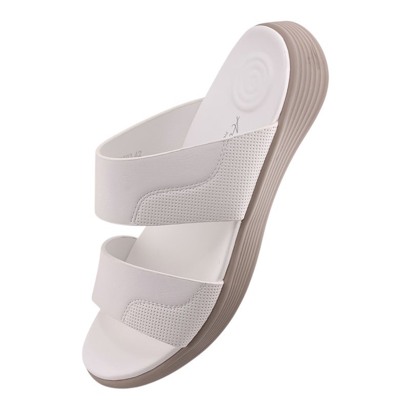 AET A E T Handmade Arabic Sandals For Men | Outdoor Mens Slippers | Everyday Flip Flops Open Toe | Arabic Genuine Leather | New Arabic Design | Matching Color Footbed | Comfortable & LightWeight - Image 3