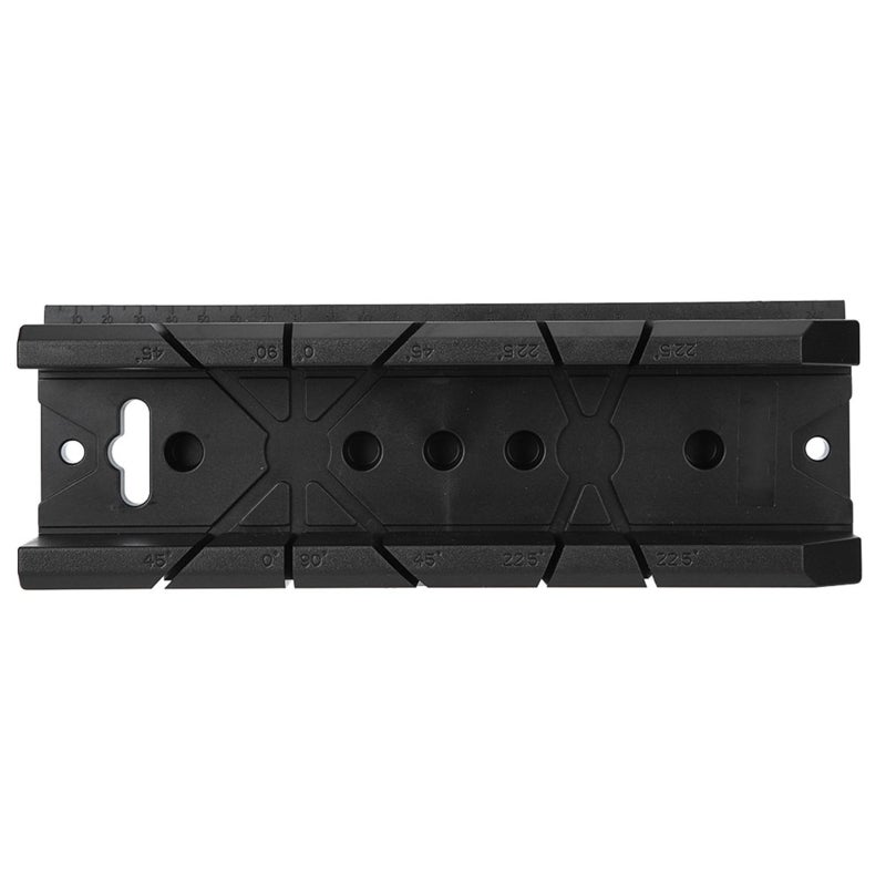Woodworking Miter Saw Box Cabinet 0/22.5/45/90 Degree Wood Gypsum Oblique Cutting Tool (801) - Image 5