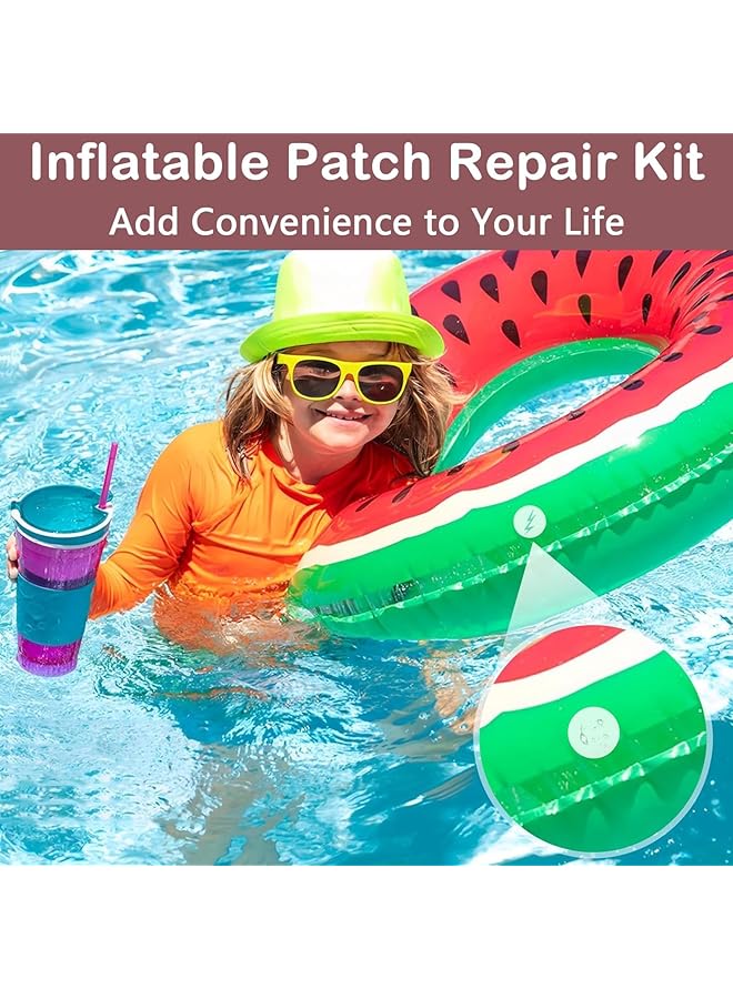 X spring Inflatble Patch Repair Kit 10Pcs Heavy Duty Self Edhesive Tpu Patches Air Mattress Repair Kit And Waterproof Vinyl Pool Ideal For Trampolines Boats And Inflatable Toys - Image 4