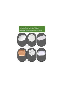 Excefore 200 Reusable Elastic Food Storage Covers, Plastic Bowl Covers with Elastic Edging, Stretchable Plastic Food Wraps, Elastic Covers for Storage Containers  - Image 5