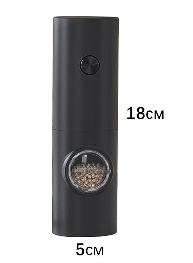 Electric Salt and Pepper Mill, Electric Pepper Mill, Electric Spice Mill, Electric Salt Mill, Adjustable Coarseness  - Image 2