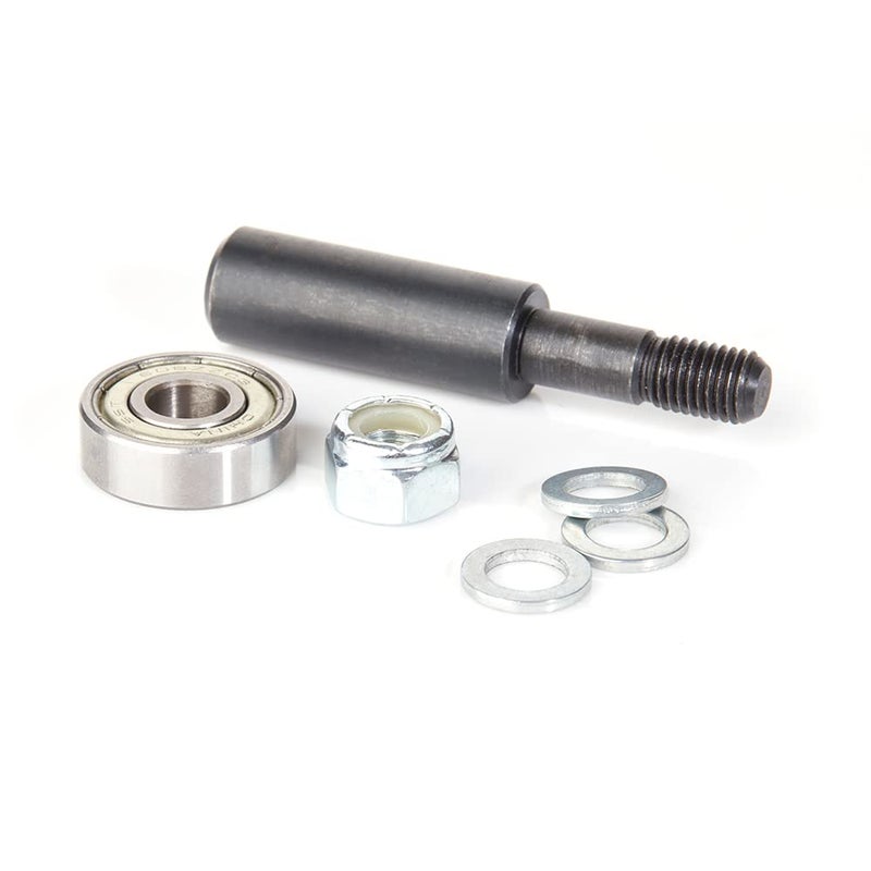 Amana Tool 47605 Router Arbor with Hex Nut Washers Ball Bearing 51624 Nf Dia x 1