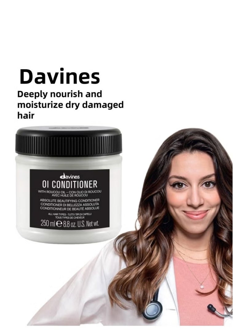 Davines OI Hair Conditioner 250ml – Nourishing Detangling Treatment for Smooth Soft Hair - Image 5