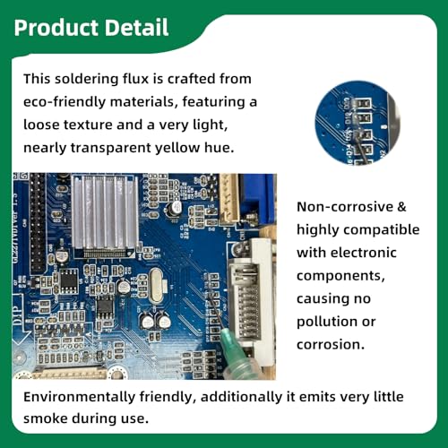 Kaisiking No Clean Soldering Flux Paste,Lead-Free Solder Flux for Electronics Soldering Rosin Flux 10cc - Image 4