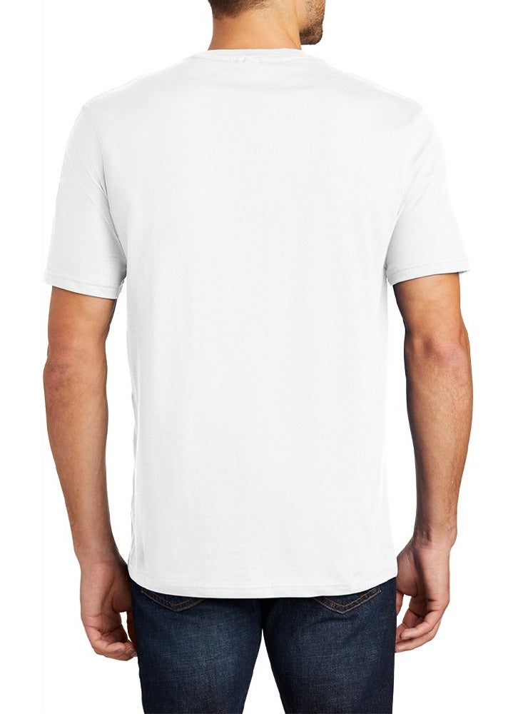PRINTSHOP4ME Pack of 5 Adult T-Shirts for Men's - Round Neck Short Sleeve Tshirt - 5-Pack Crew Neck Tshirt  - Image 4