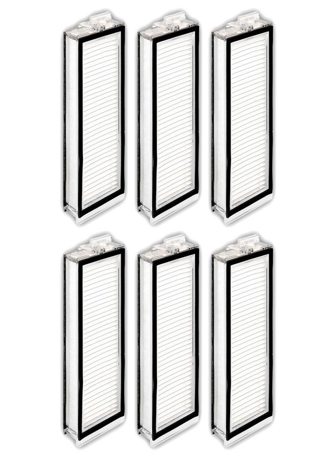 CHAIN PEAK (6 Pack) Q5 Max+ HEPA Filters Compatible With Roborock Q5 Max+, Q5 Pro, Q5 Pro+, Q8 Max, Q8 Max+, Q7, Q7+, Q7 Max, Q7 Max+, Q5 Duoroller+ Robot Vacuum, Replacement Parts Filters Upright Filters - Image 1