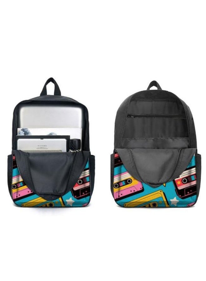 [Super new special offer] Cartoon theme bag three-piece set | double-shoulder + hand-held + storage pen bag | gift self-use good-looking - 620  - Image 4