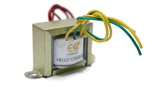 Electronicspices Electronic Spices Transformer 220V AC to 9-0-9 AC Current 750 mA - Copper winding Vertical Mount Electric Power Transformer - Image 1
