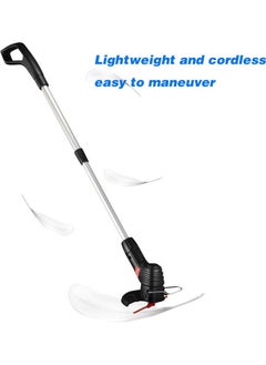 NIBEMINENT Cordless Electric Lawn Mower Set Multicolour  - Image 2