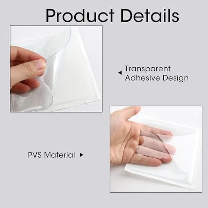 rayihni 3Pcs Car Permit Holder Self Adhesive Car Permit Holders Permit Holder for Car Windscreen Parking Permit Holder Parking Permit Holders for Car Van Caravan Windscreen - Image 3